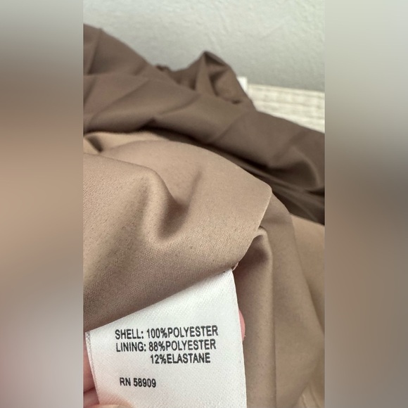 Antonio Melani Zaira Chiffon Evening Dress Metallic Empire Waist Pleats NWT 6 - Picture 12 of 13